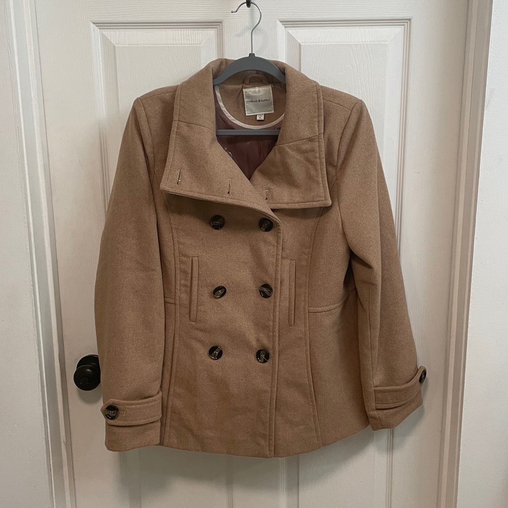 Thread & Supply Camel Coat